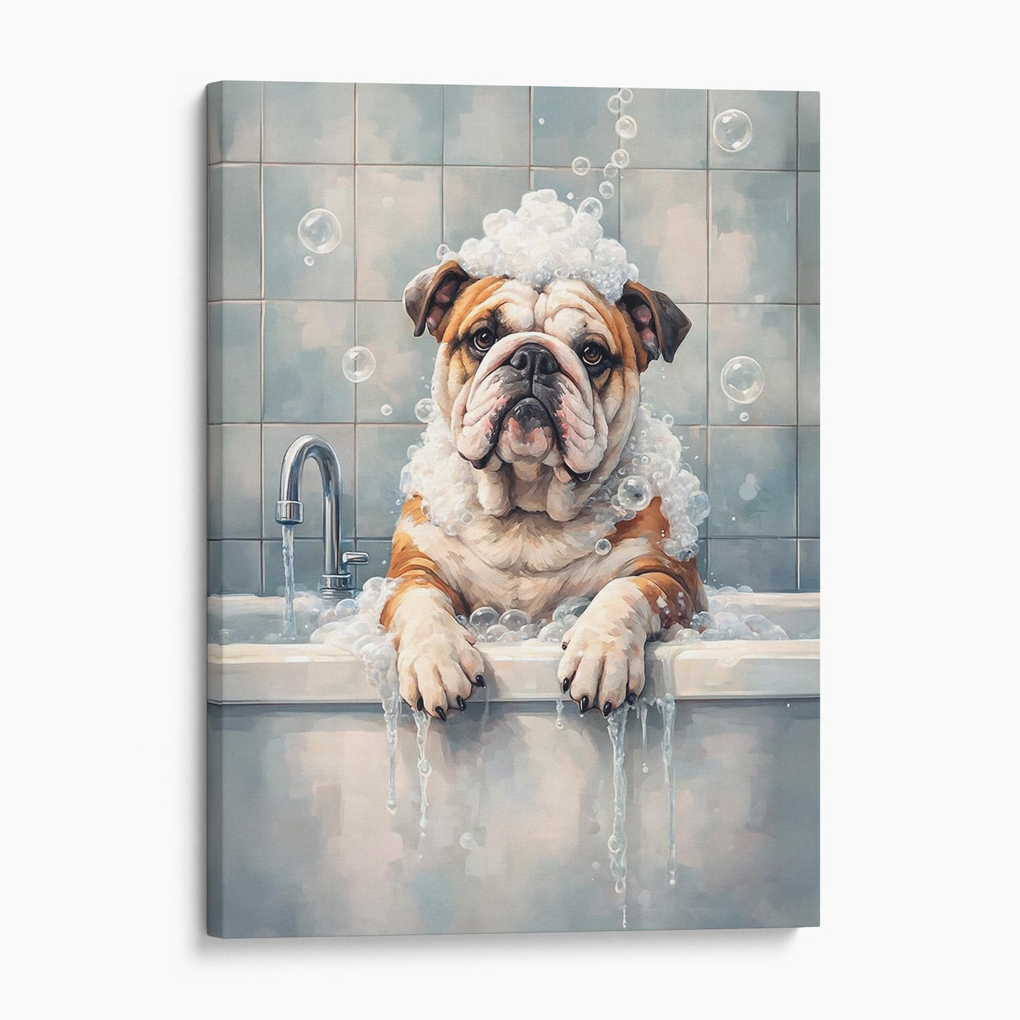 Bulldog Bathtub Bubble Bath