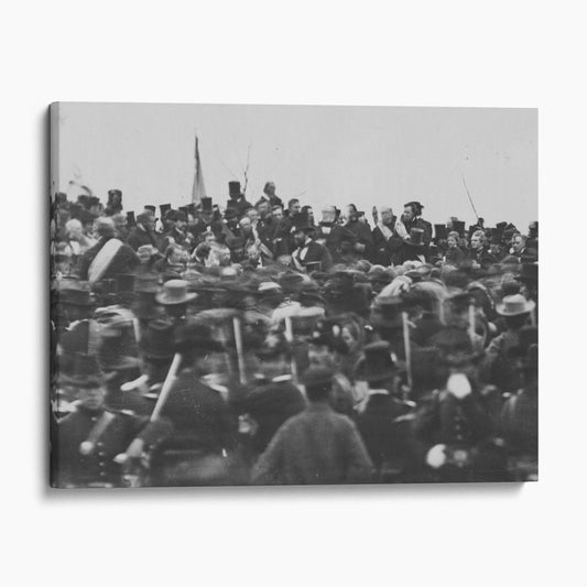 Abraham Lincoln Making The Gettysburg Address