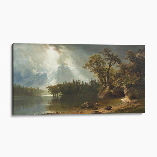 Passing Storm over the Sierra Nevadas by Albert Bierstadt