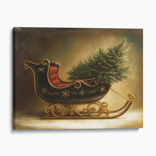 Santa Sleigh Christmas