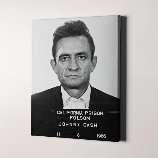 Johnny Cash Folsom Prison Mug Shot