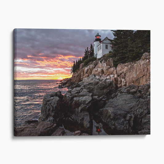 Lighthouse In Acadia National Park, Maine