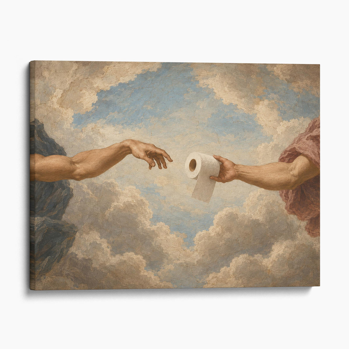 The Creation of Adam Toilet Paper