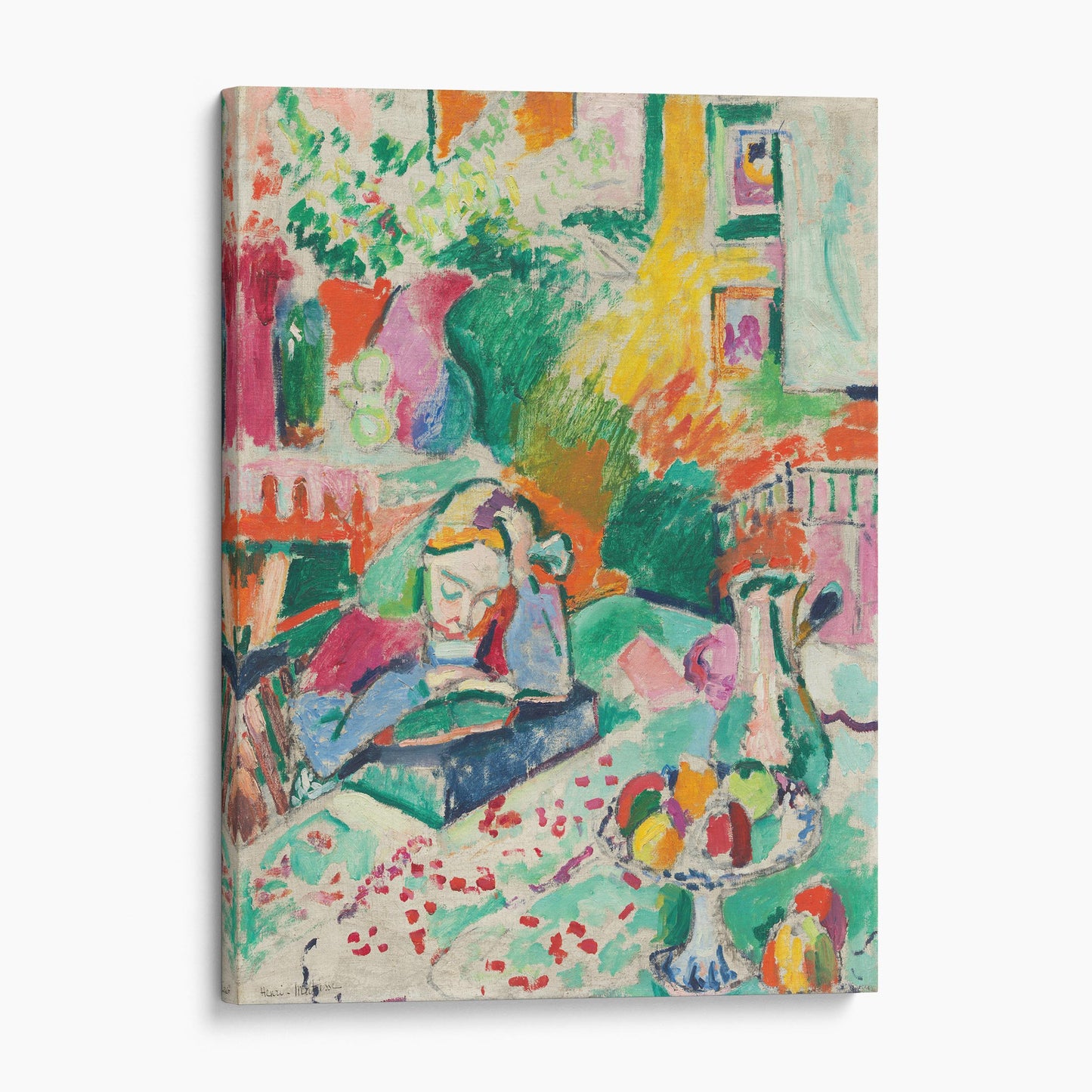 Interior with a Young Girl 1905 by Henri Matisse