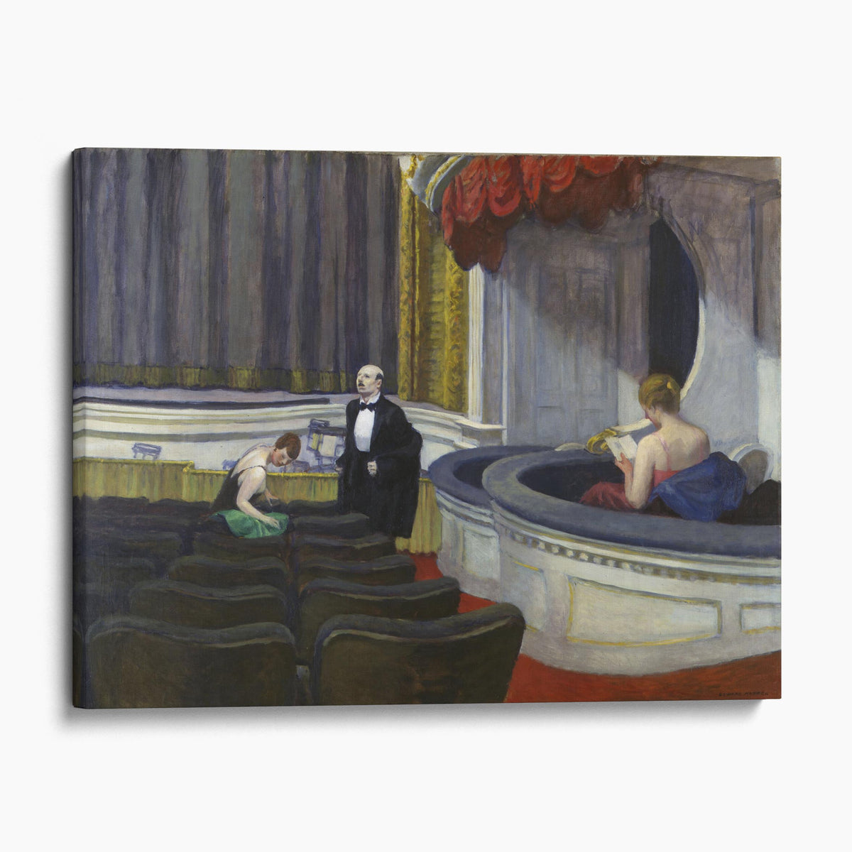 Two on the Aisle, 1927 - Edward Hopper