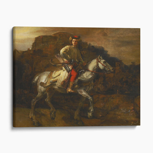 The Polish Rider 1655 - Rembrandt Van Rijn