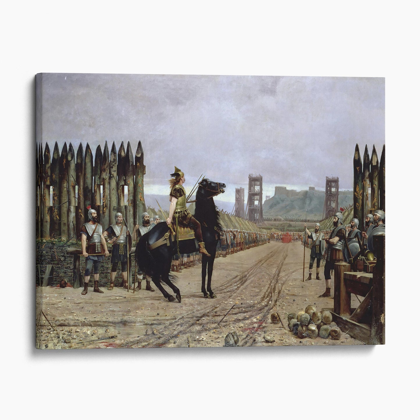Vercingetorix Surrenders to Caesar (1886) - Henri-Paul Motte