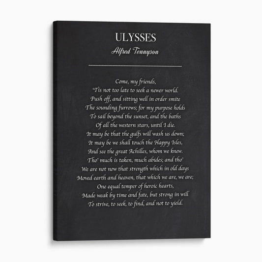 Ulysses - Alfred Tennyson