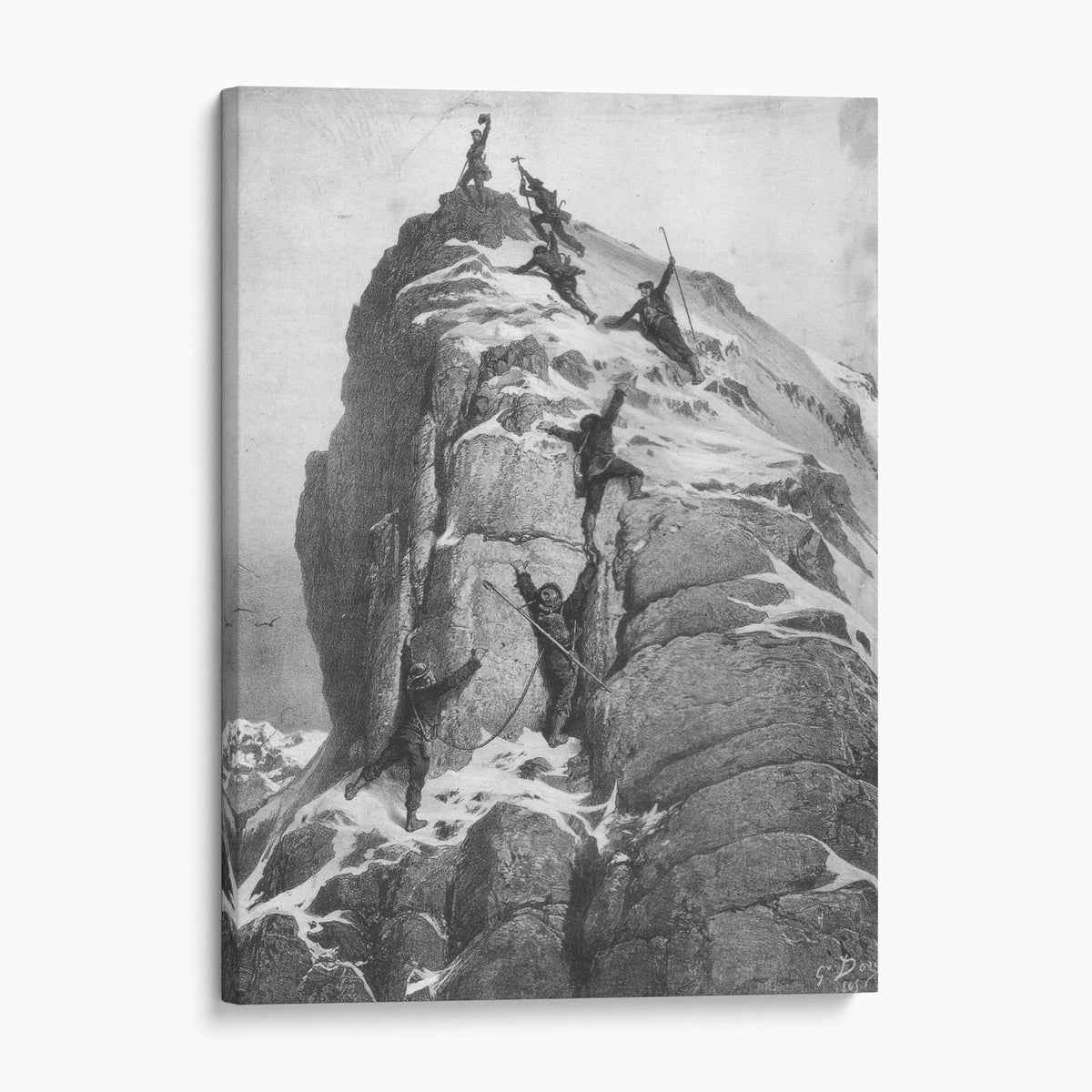 Matterhorn Ascent - Gustave Dore