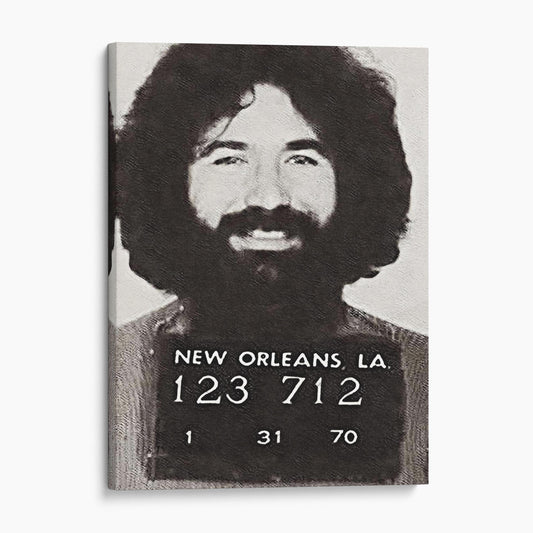 Jerry Garcia Mugshot