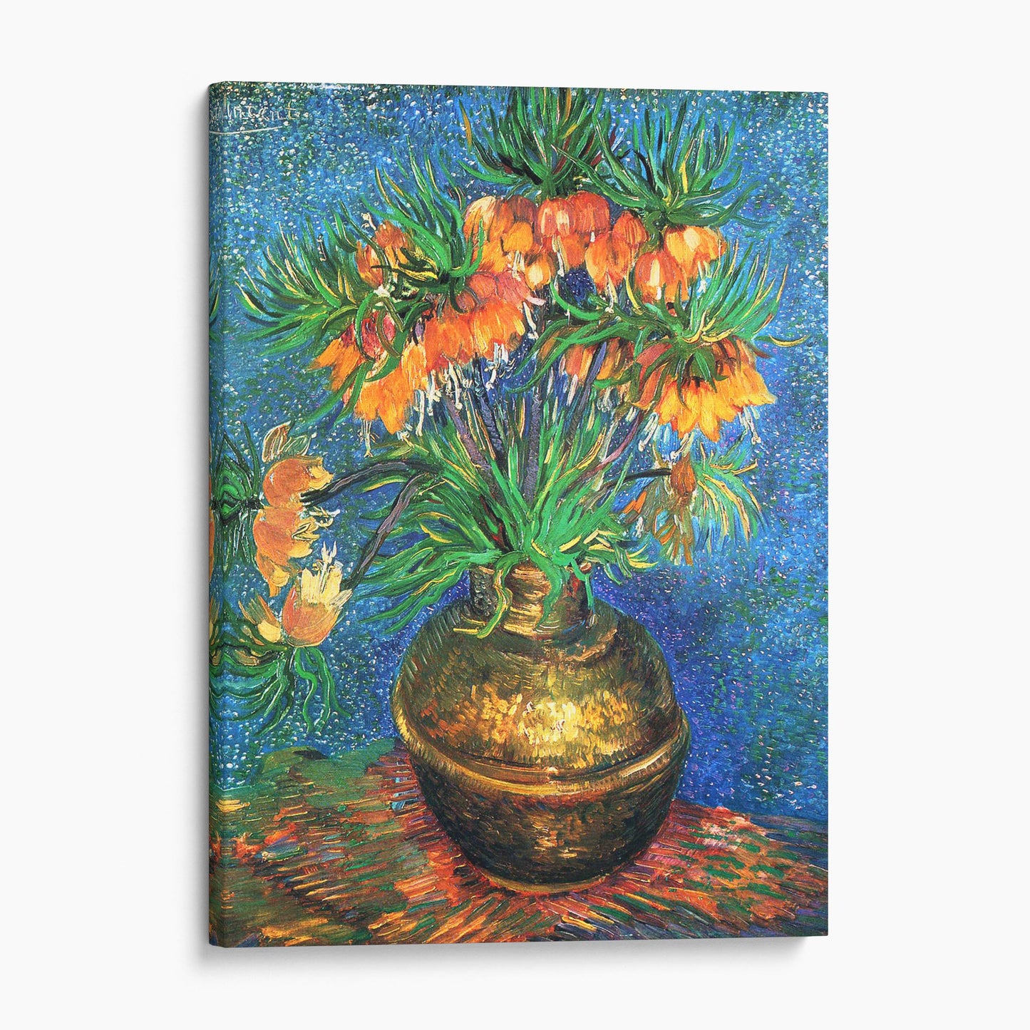Fritillaries in a Copper Vase 1887 by Van Gogh