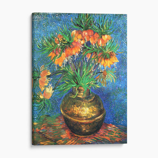 Fritillaries in a Copper Vase 1887 by Van Gogh