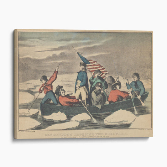 Washington Crossing the Delaware - Currier and Ives