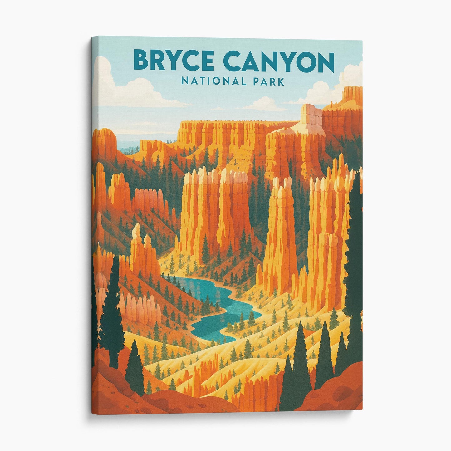 Bryce Canyon Utah Travel Poster