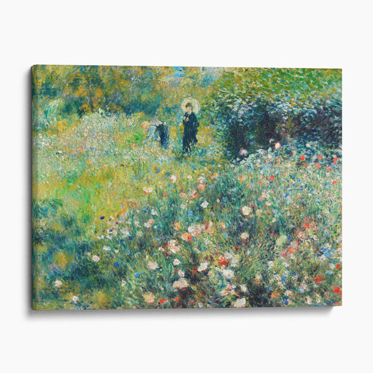 Summer Landscape, Woman With A Parasol In A Garden by Renoir