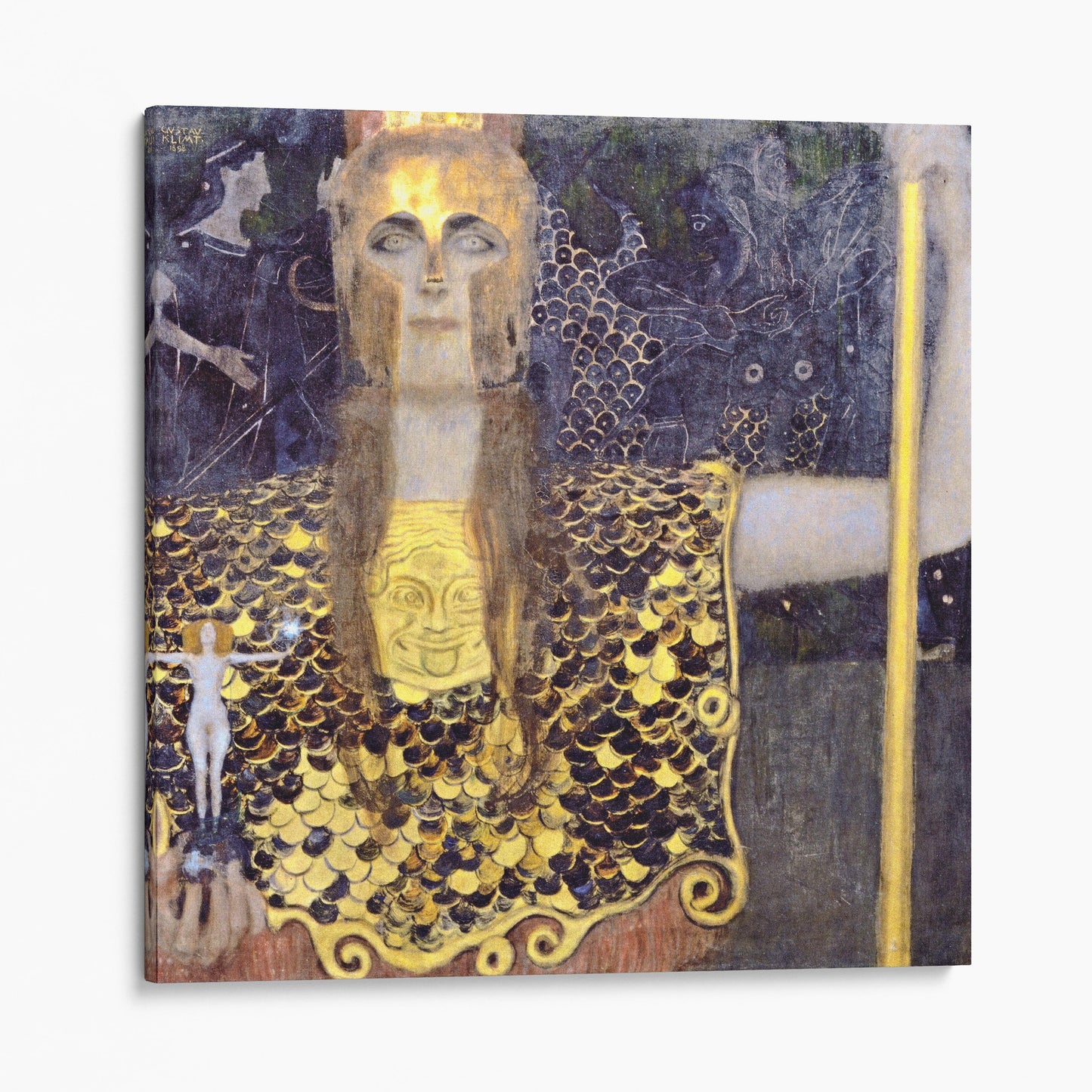 Pallas Athena by Gustav Klimt