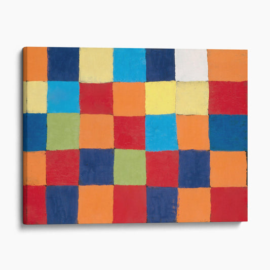 Qu 1 Color Chart (1930) by Paul Klee