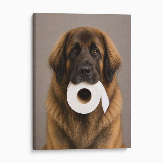 Leonberger Dog Toilet Paper