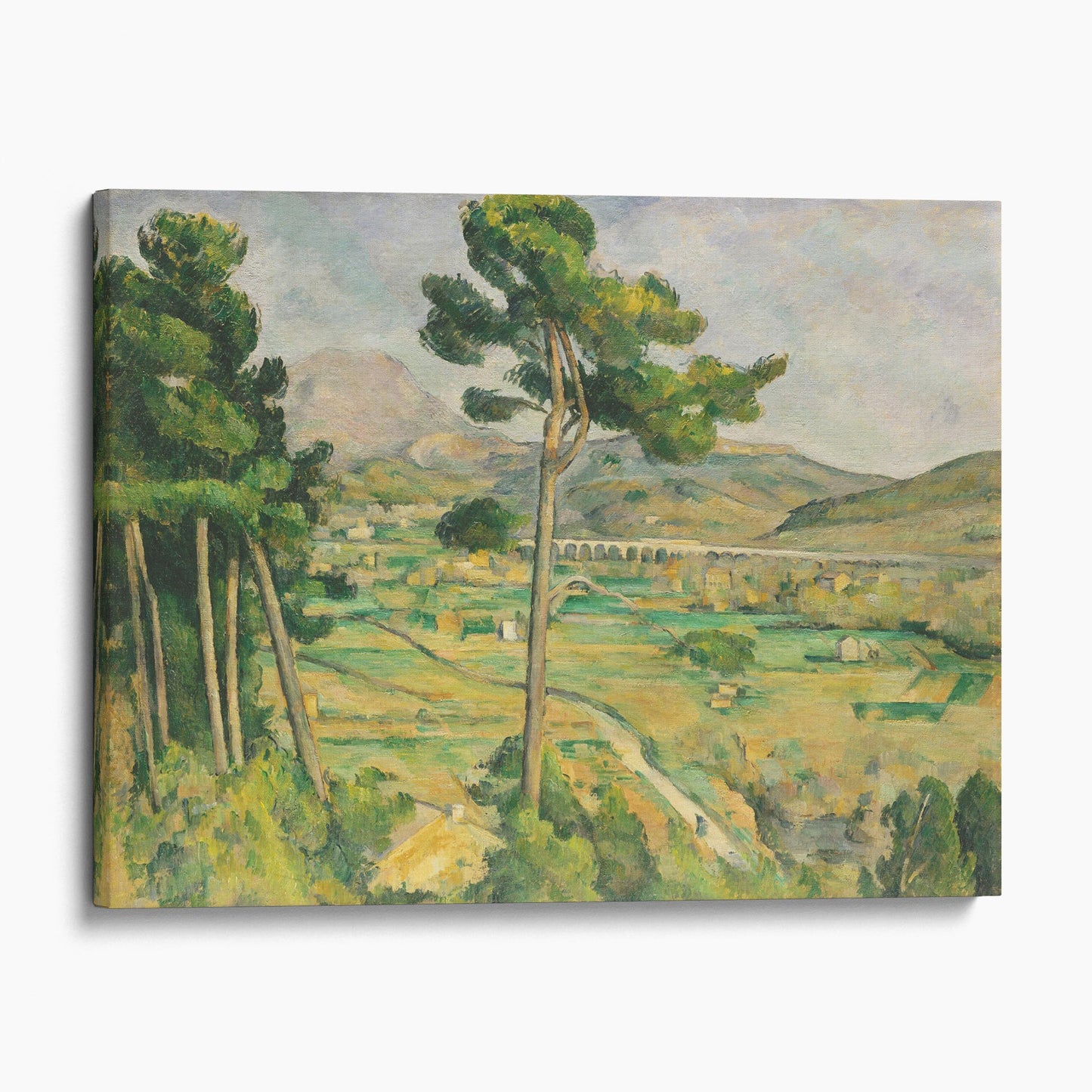 Mont Sainte-Victoire and the Viaduct of the Arc River Valley by Paul Cezanne