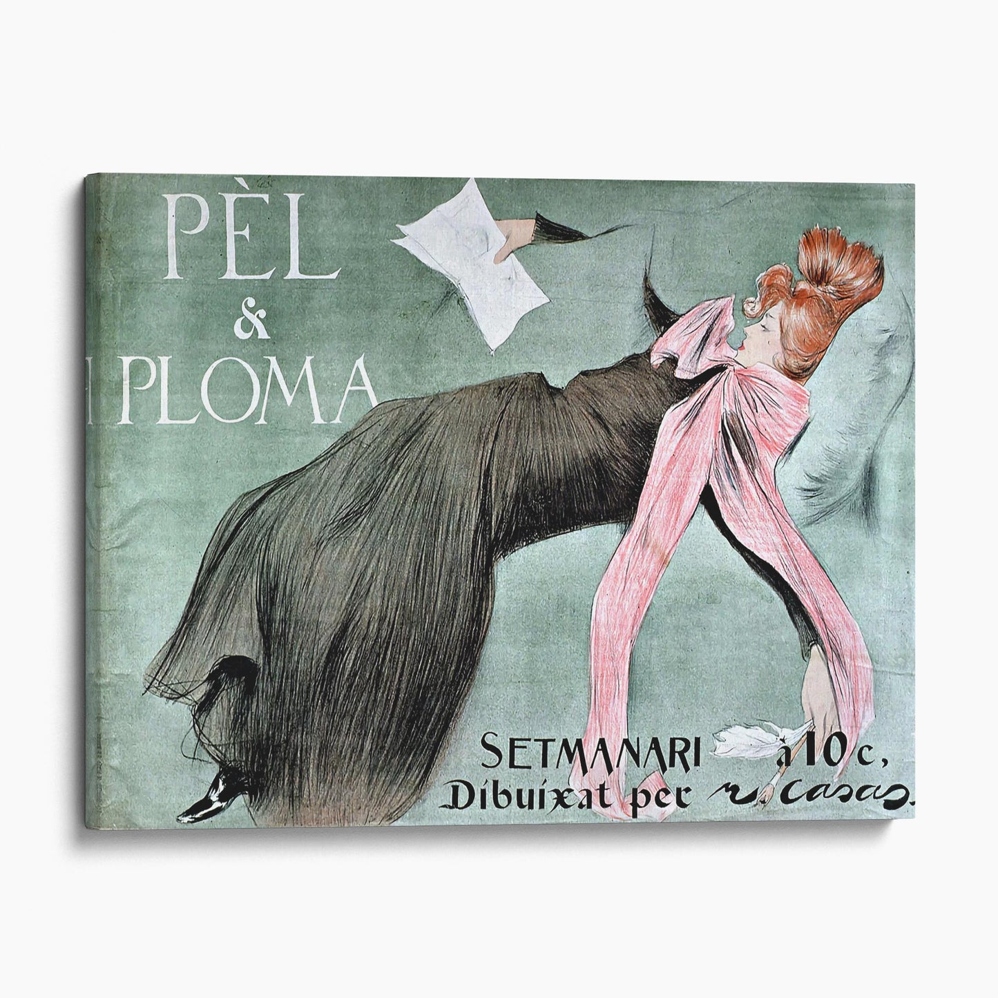 Decadent Young Woman After The Dance Pel and Ploma