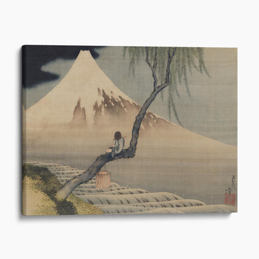 Boy on Mt Fuji by Katsushika Hokusai