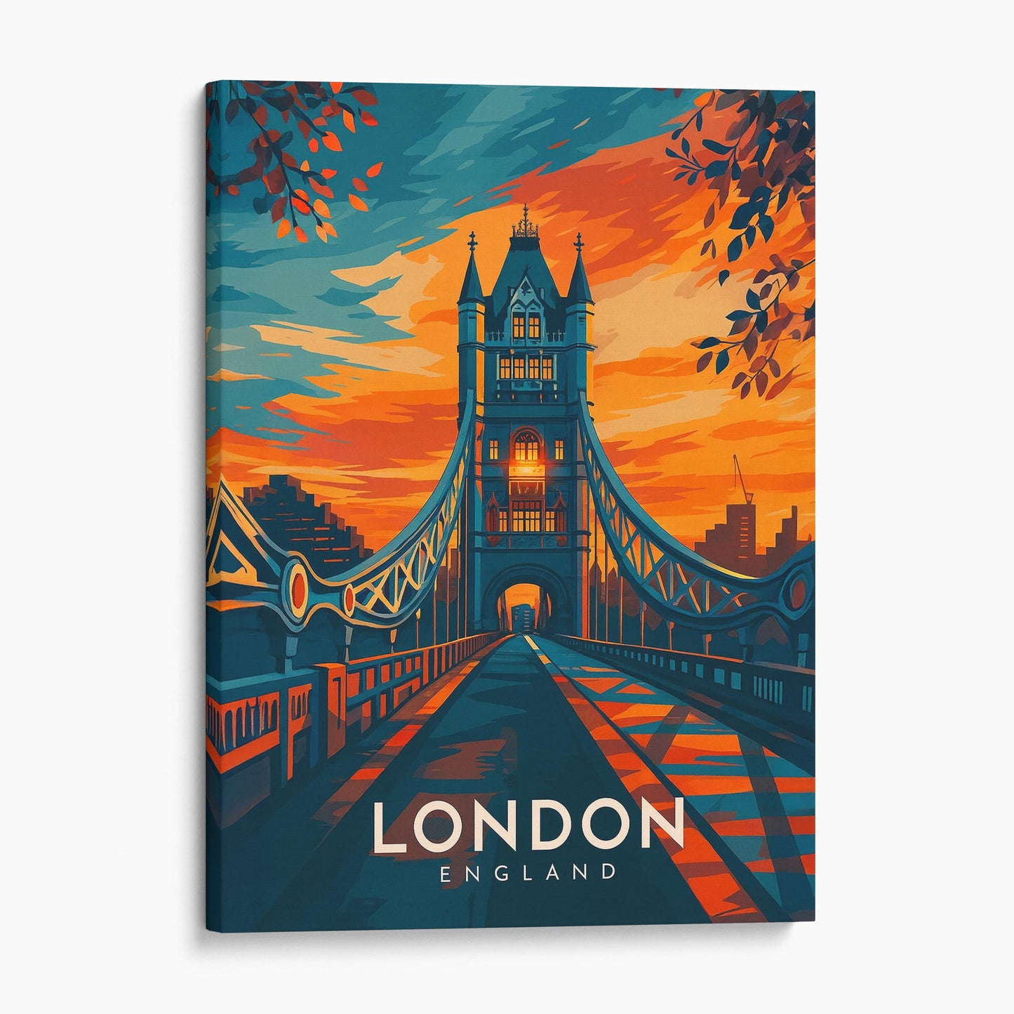 London England Travel Poster
