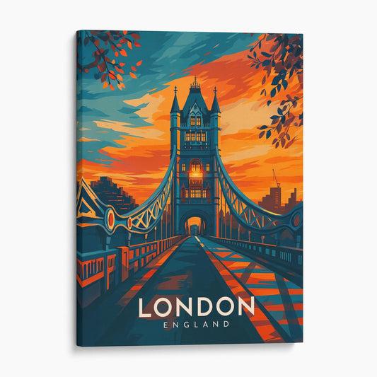 London England Travel Poster