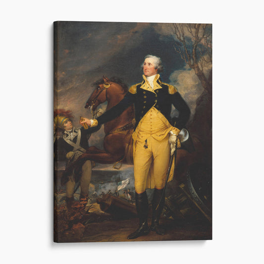 George Washington before the Battle of Trenton - John Trumbull