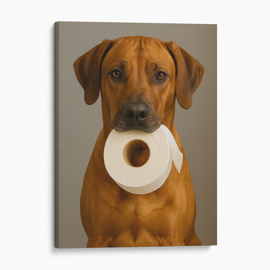 Rhodesian Ridgeback Dog Toilet Paper