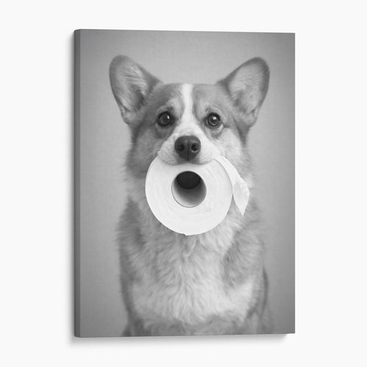 Pembroke Welsh Corgi Dog Toilet Paper