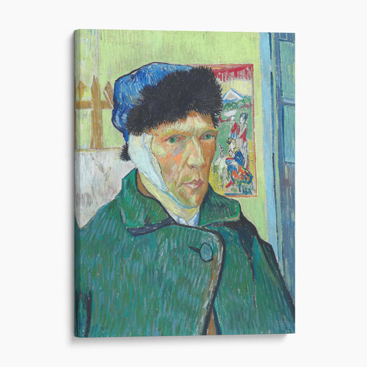Self-Portrait with Bandaged Ear (1889) by Vincent van Gogh