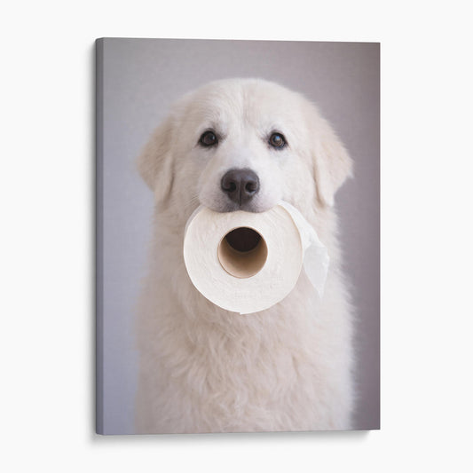 Great Pyrenees Dog Toilet Paper