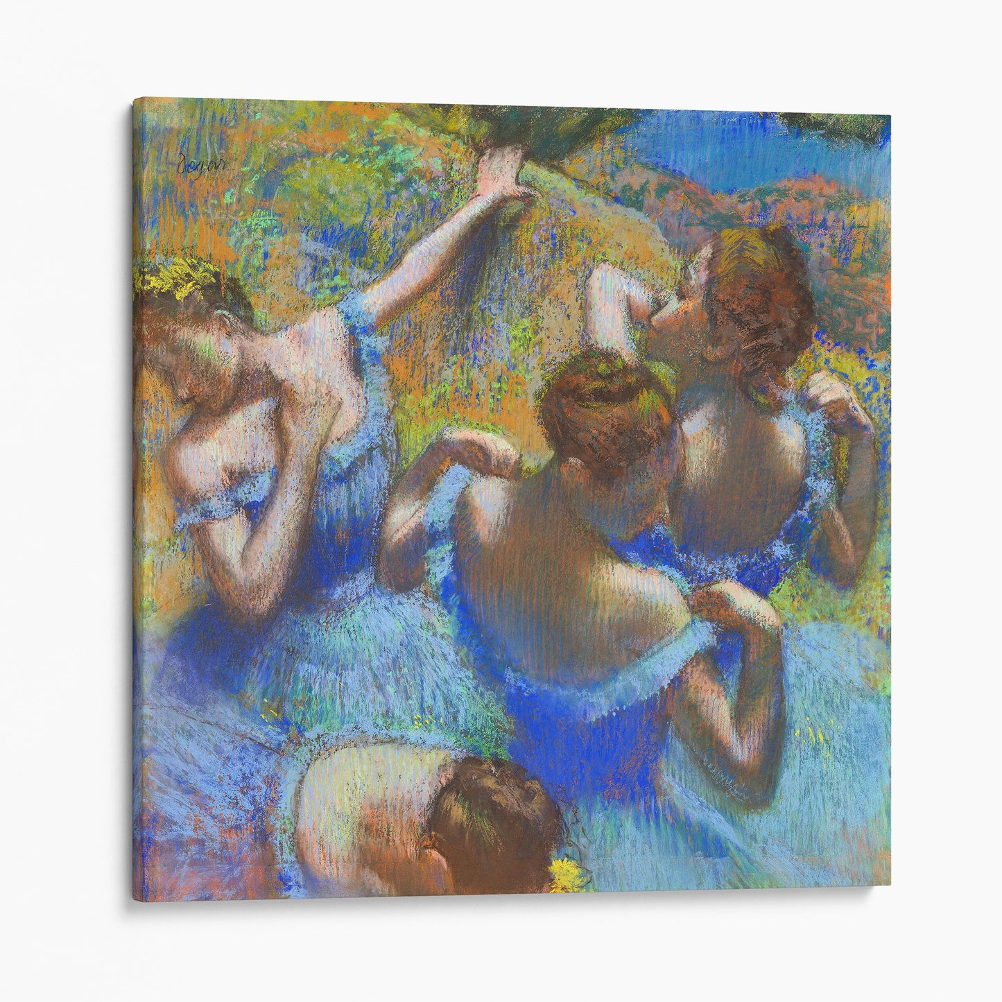 Blue Dancers 1897 by Edgar Degas