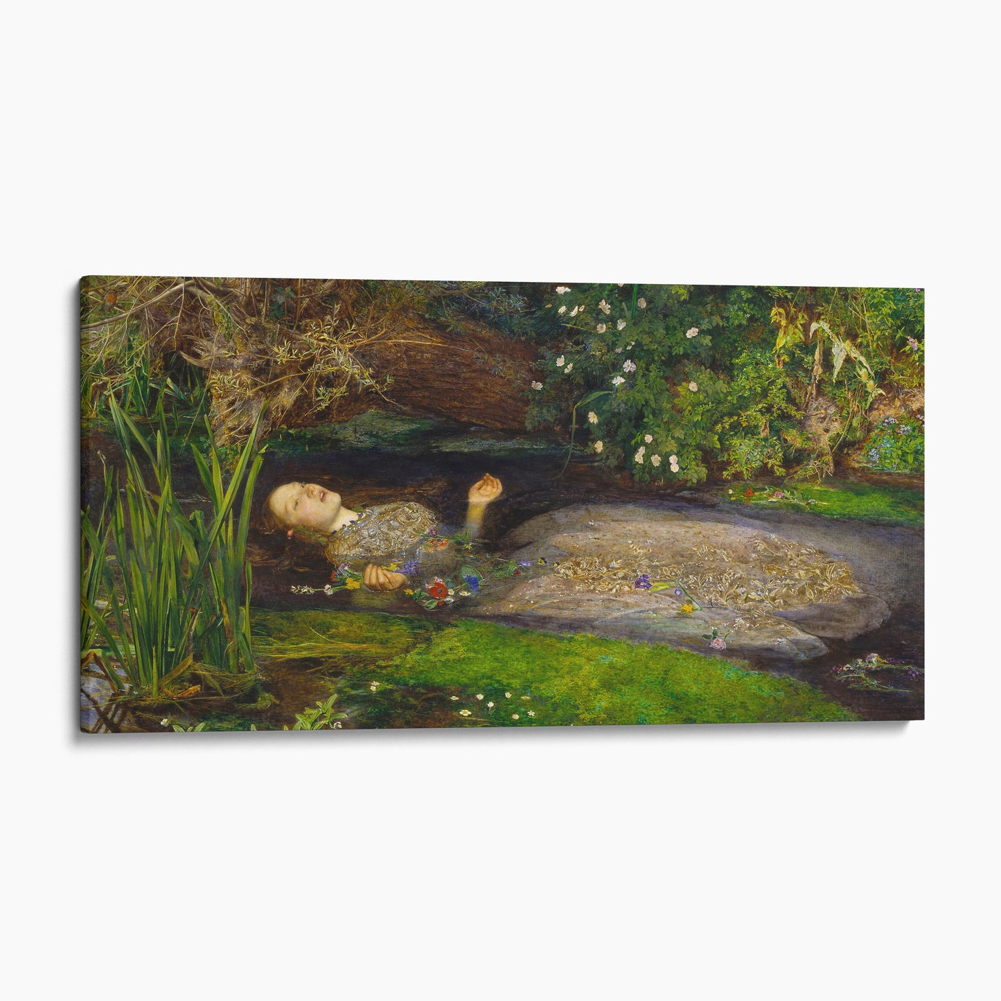 Ophelia from William Shakespeare's Play Hamlet by John Everett Millais