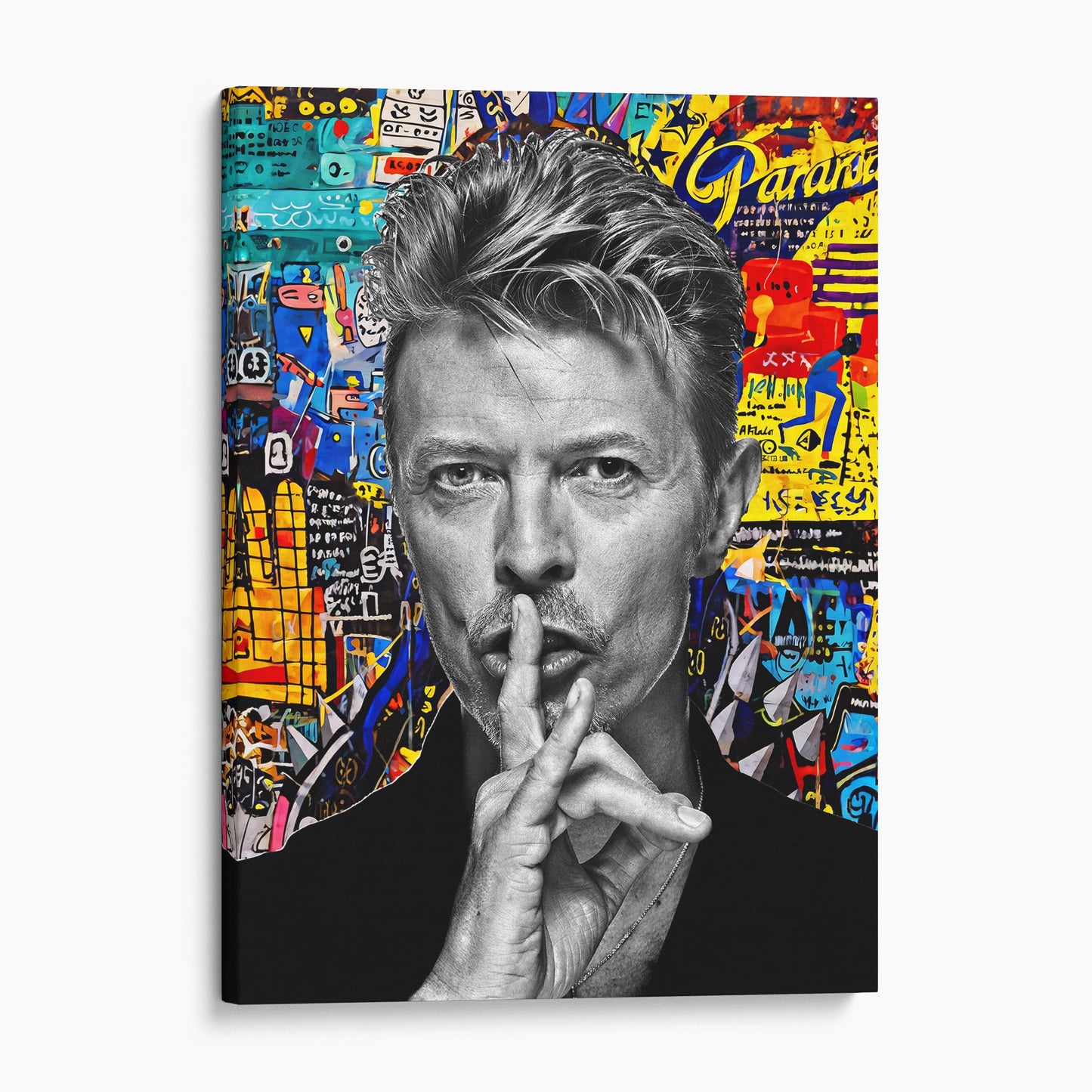 Banksy David Bowie Shush