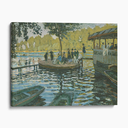 The Grenouillère, 1869 - Claude Monet