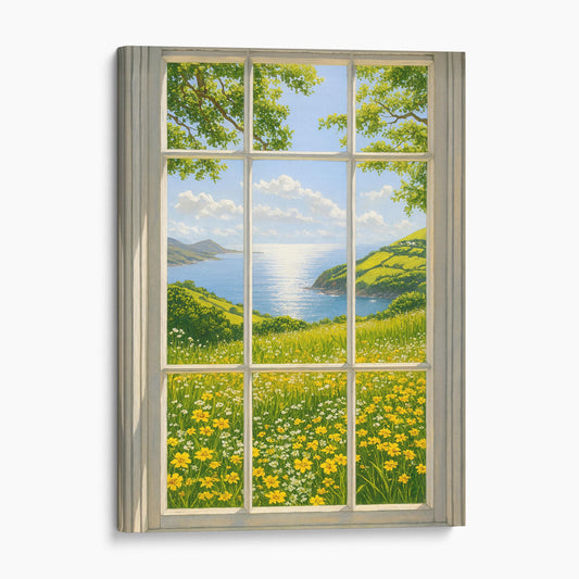 Window To The Ocean Coast