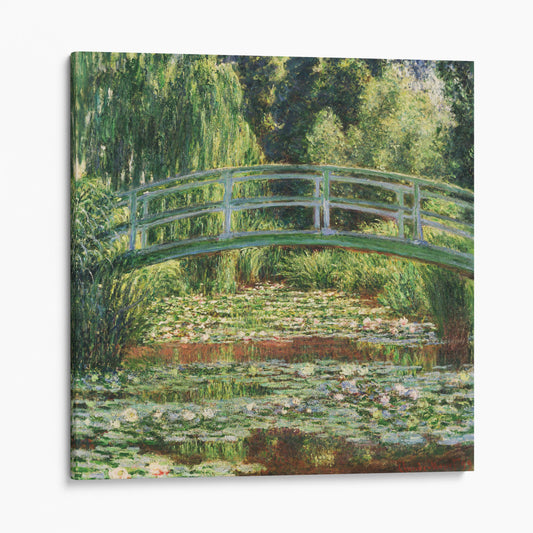 The Japanese Footbridge and the Water Lily Pool, Giverny (1899) by Claude Monet