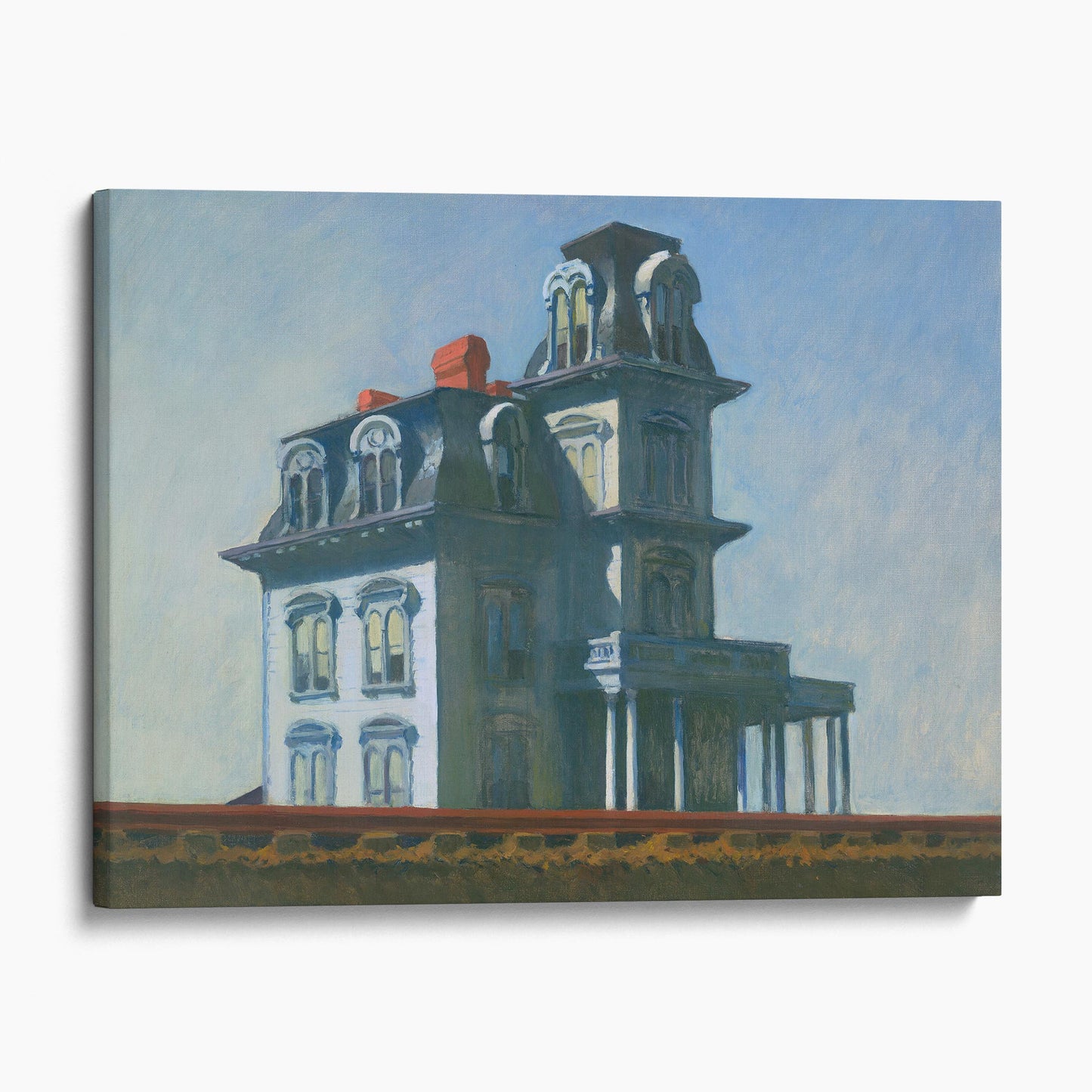 The House by the Railroad 1925 by Edward Hopper