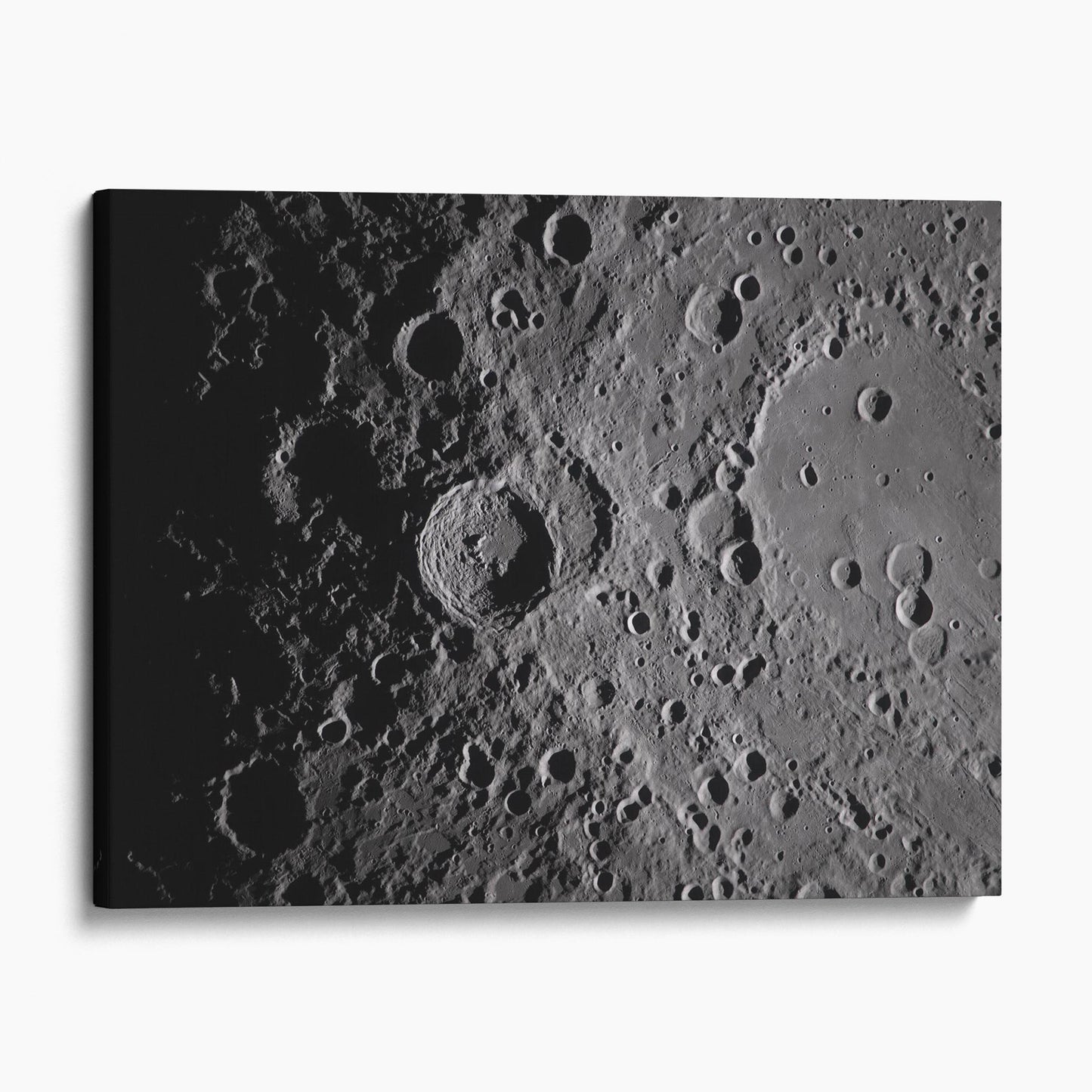 Artemis II - Shadows Across Vavilov Moon Crater (NASA Artemis 2 Mission)