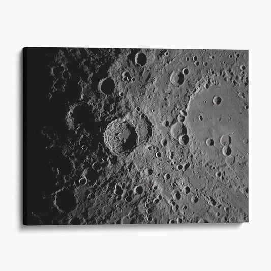Artemis II - Shadows Across Vavilov Moon Crater (NASA Artemis 2 Mission)