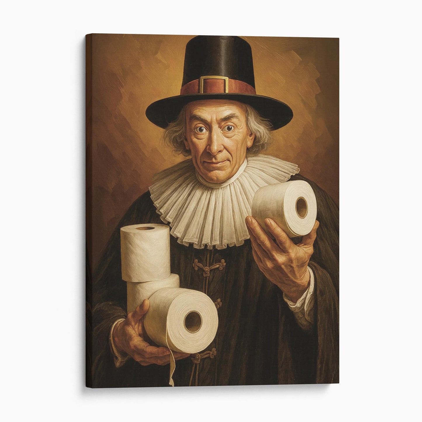 Thanksgiving Pilgrim Toilet Paper