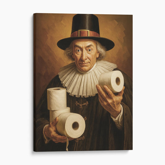 Thanksgiving Pilgrim Toilet Paper