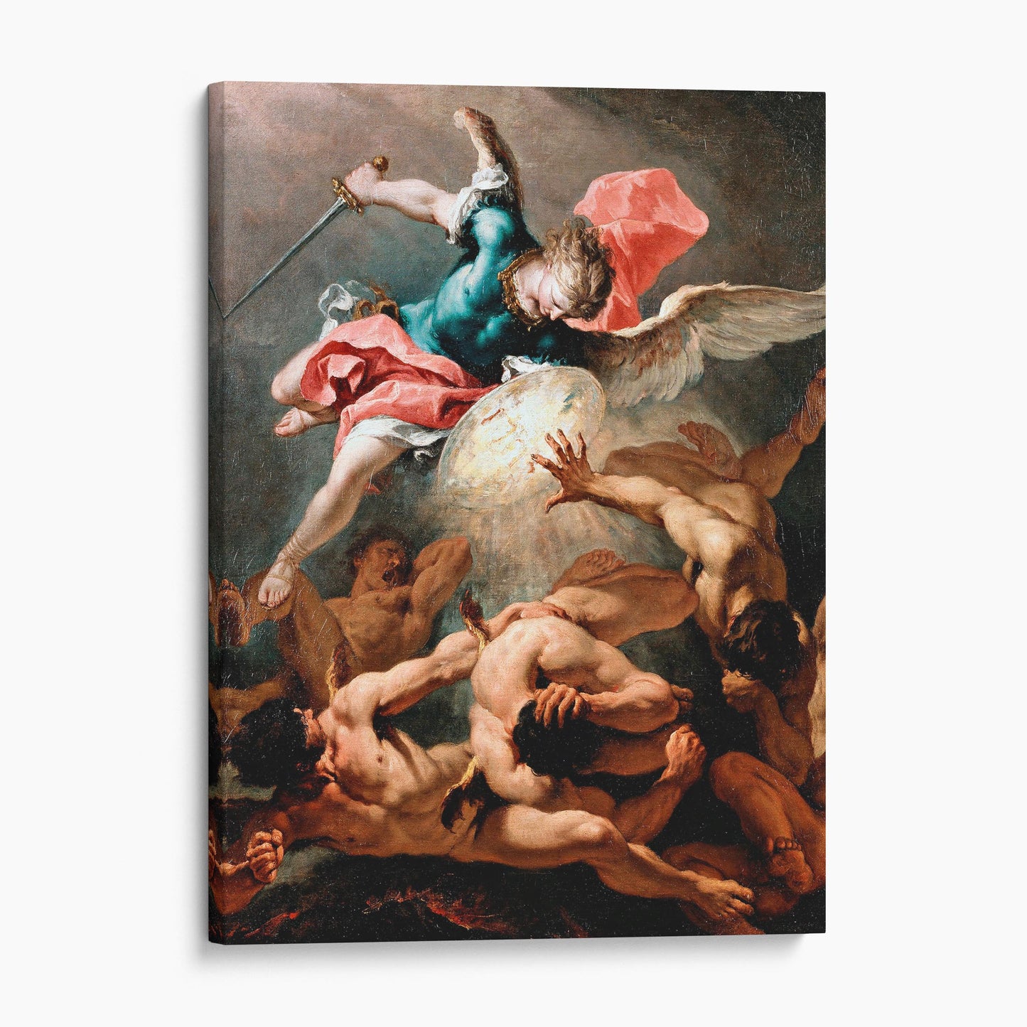 The Fall of the Rebel Angels by Sebastiano Ricci