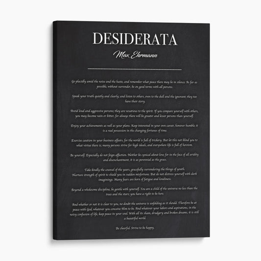 Desiderata - Max Ehrmann