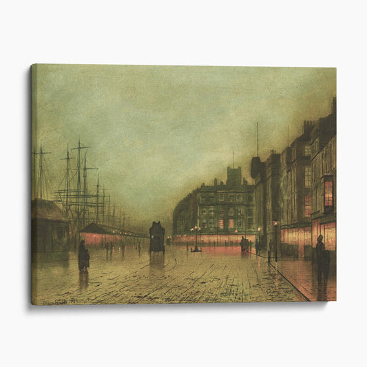 Liverpool Docks (1892) by John Atkinson Grimshaw