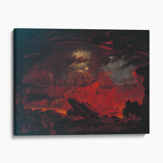 The Fallen Angels Entering Pandemonium (1841) - John Martin