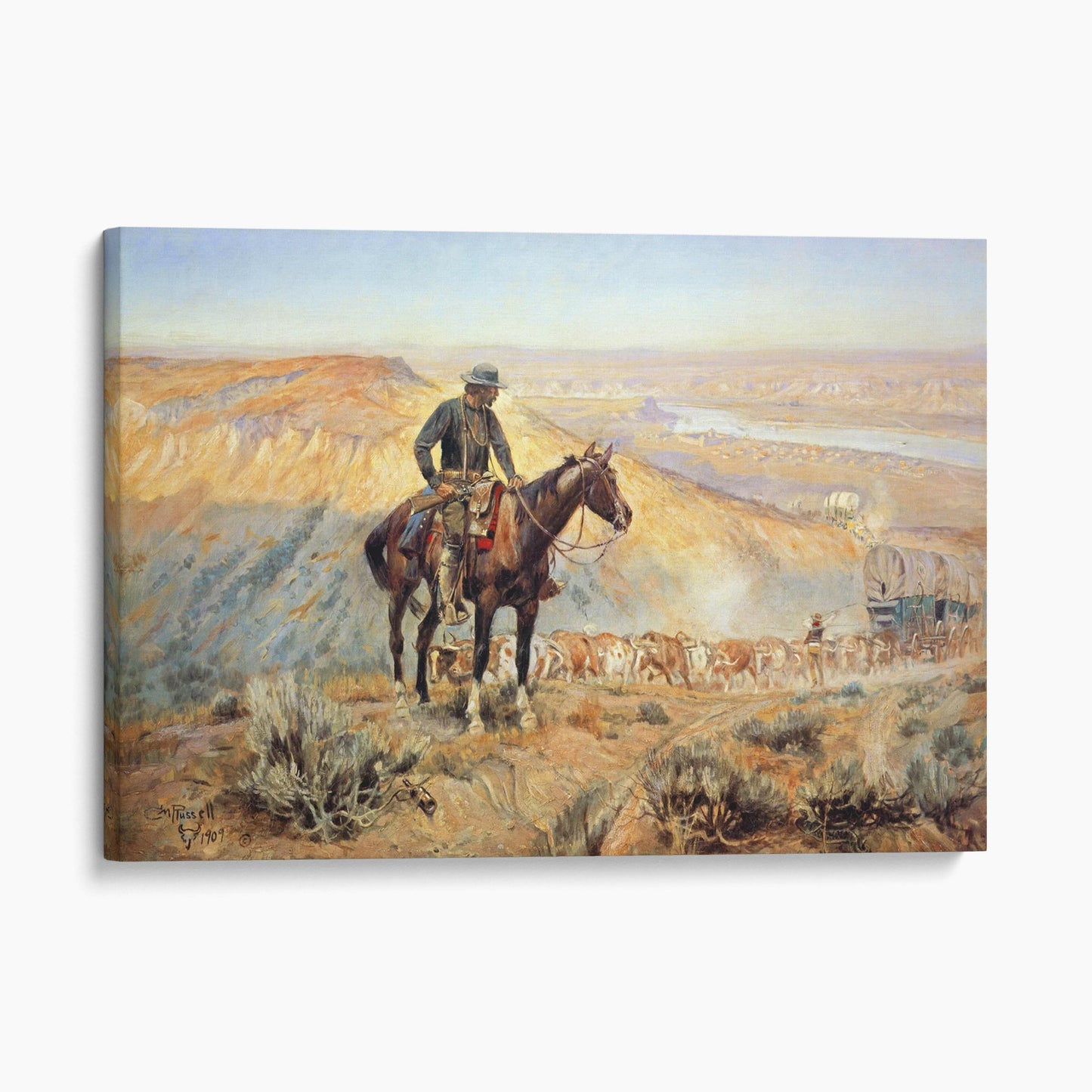 The Wagon Boss - Charles M Russell