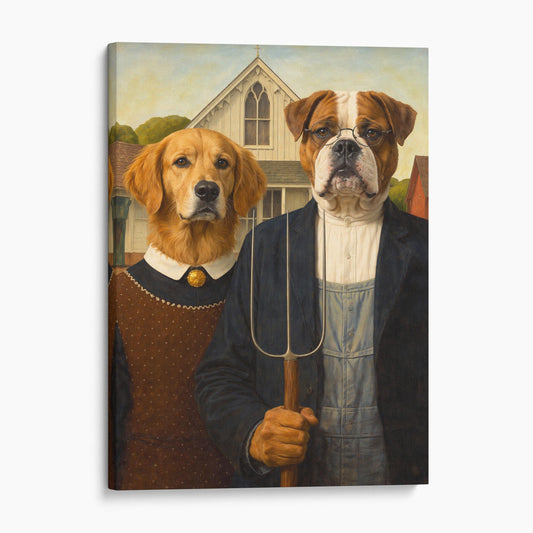 American Gothic Dog