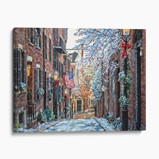 Acorn Street Boston Massachusetts